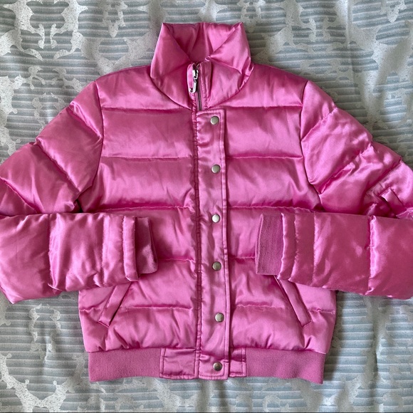 Juicy Couture Jackets & Blazers - VTG 00s Pink Juicy Couture Puffer Jacket 💅